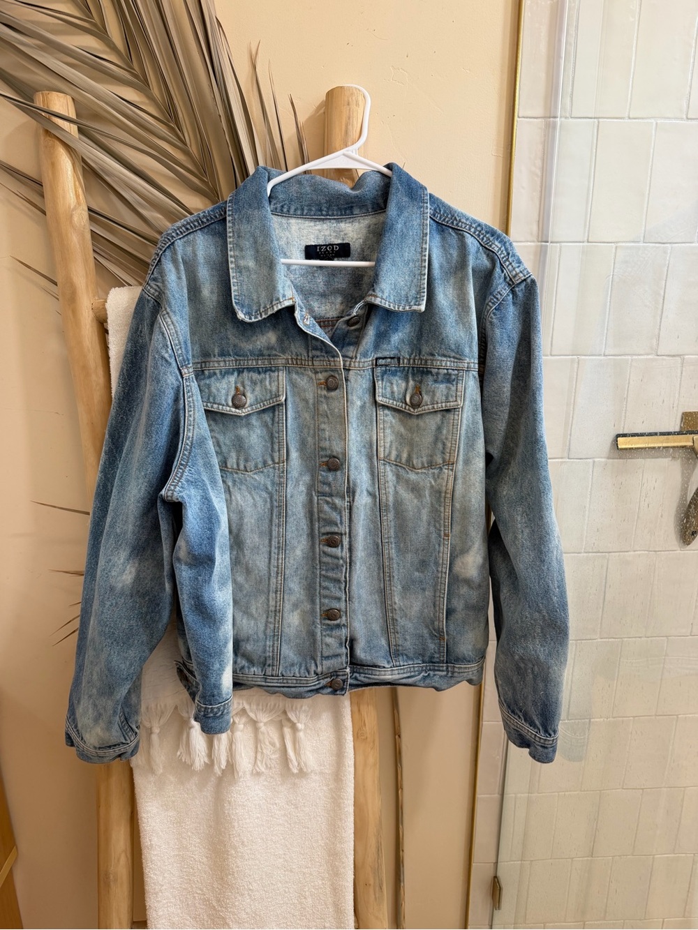 Vintage women’s light denim jacket 3x